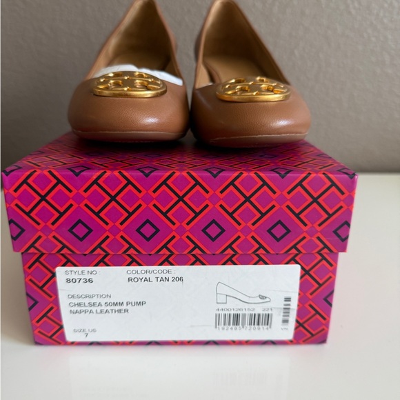 Tory Burch Chelsea Nappa leather pumps - NEW - Picture 5 of 7
